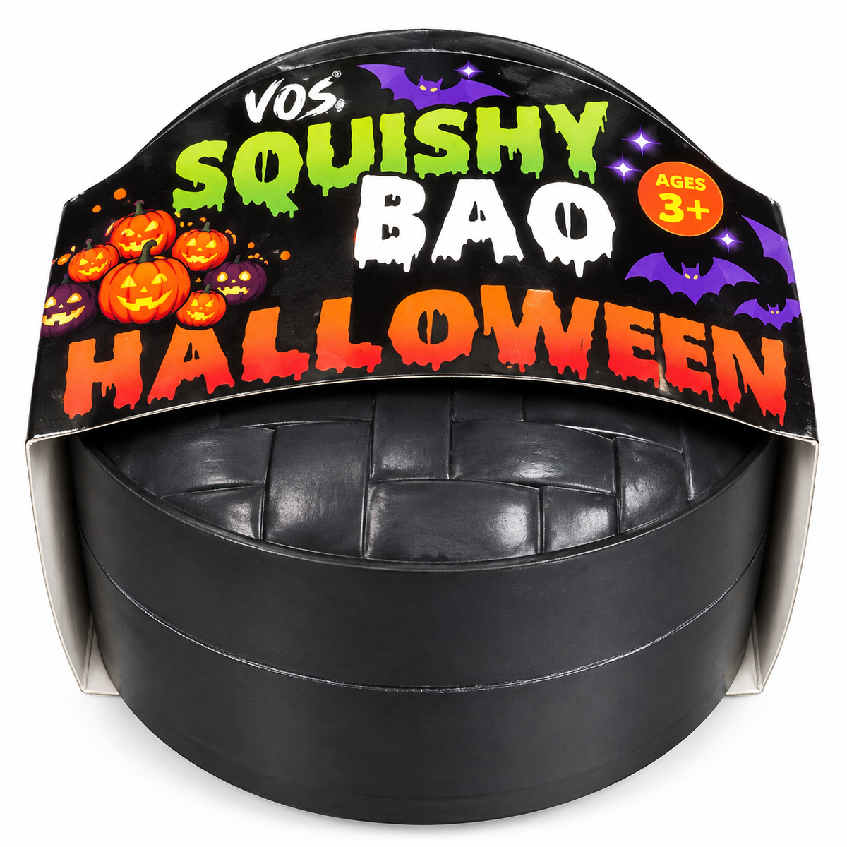 VOS Squishy Bao Halloween – Black Steamer Basket Squishy