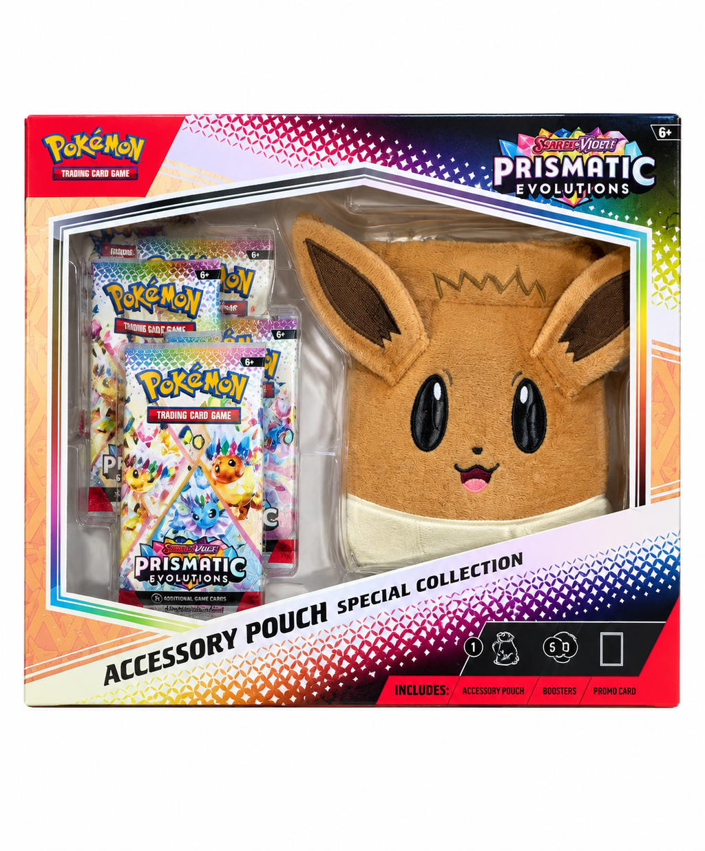 Pokémon TCG: Scarlet & Violet—Prismatic Evolutions Accessory Pouch Special Collection