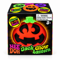 NeeDoh Jack-Glow Lantern – Glow-in-the-Dark Halloween Squishy