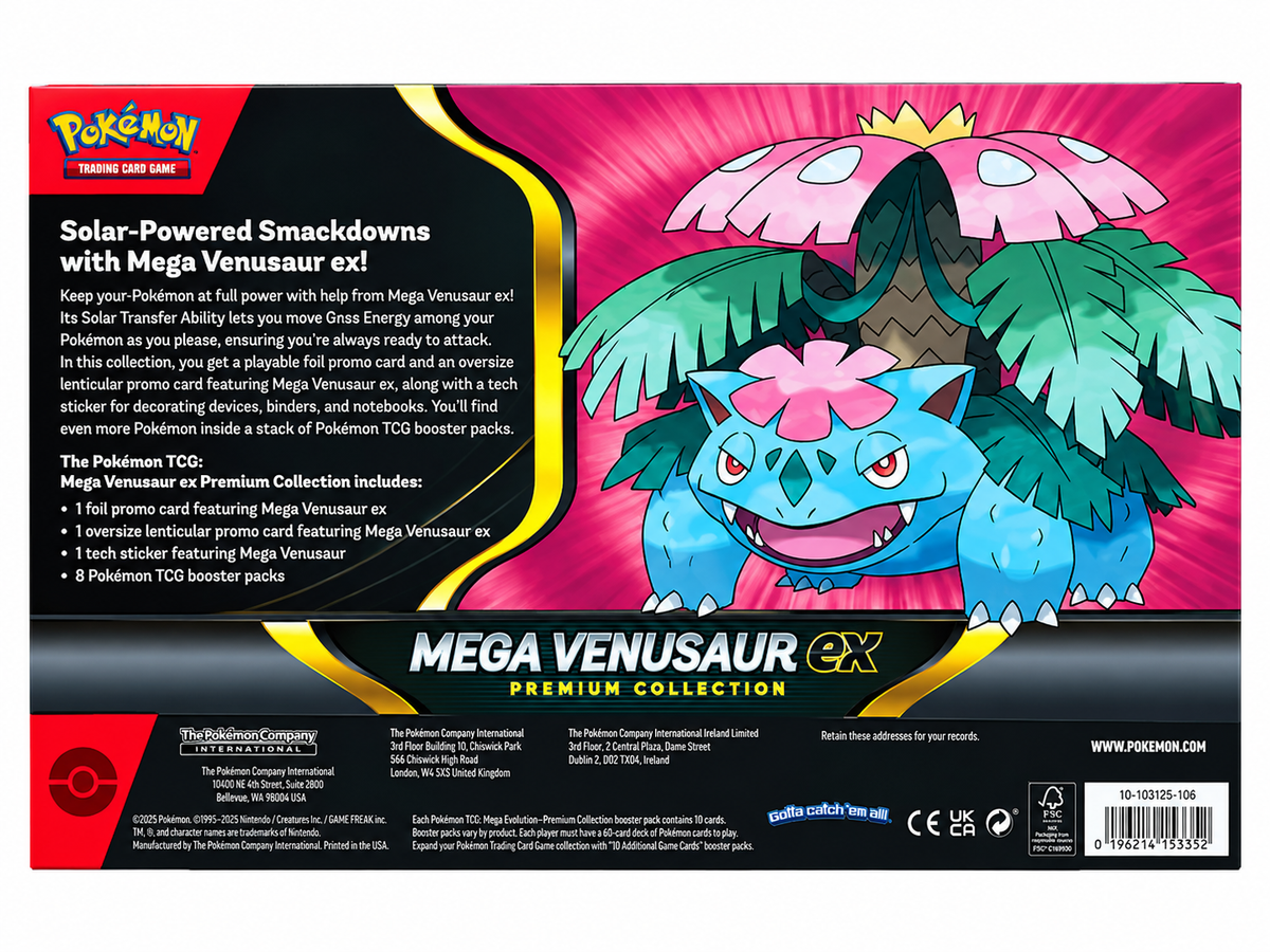 Pokémon TCG: Mega Venusaur ex Premium Collection