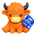 Toymendous Squishy Highland Cow – Orange