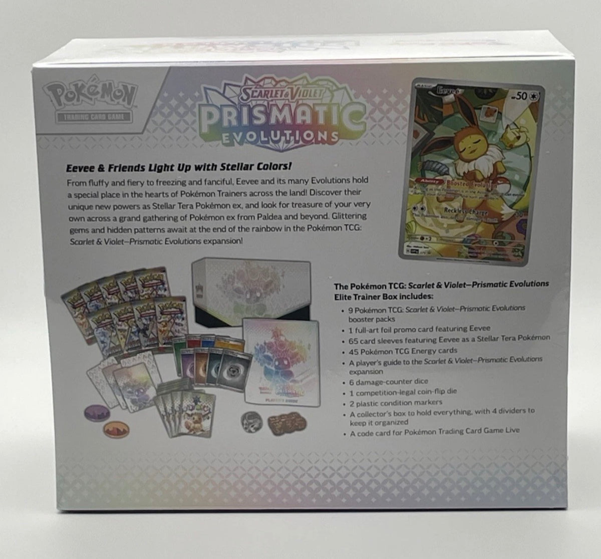 Pokémon TCG: Scarlet & Violet—Prismatic Evolutions Elite Trainer Box